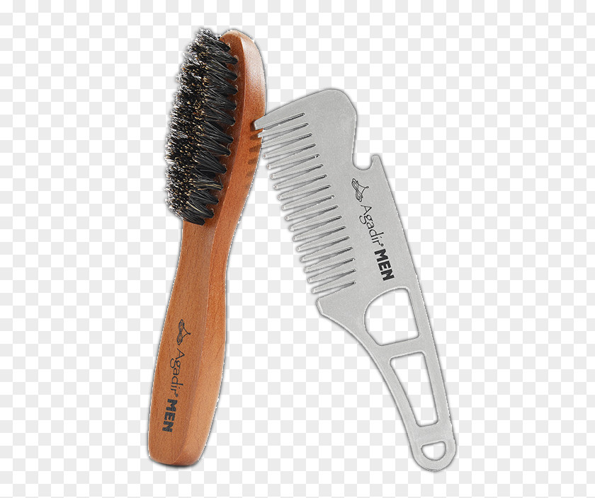 Mustache Comb Hairbrush Bristle Beard PNG