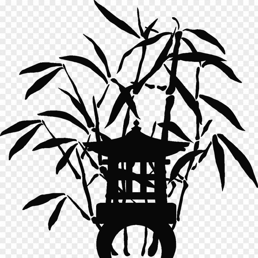 Shan Shui Bambou Sticker Wall Decal Plant Stem Clip Art PNG