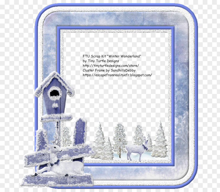 Winter Wonderland Picture Frames Autumn PaintShop Pro PNG
