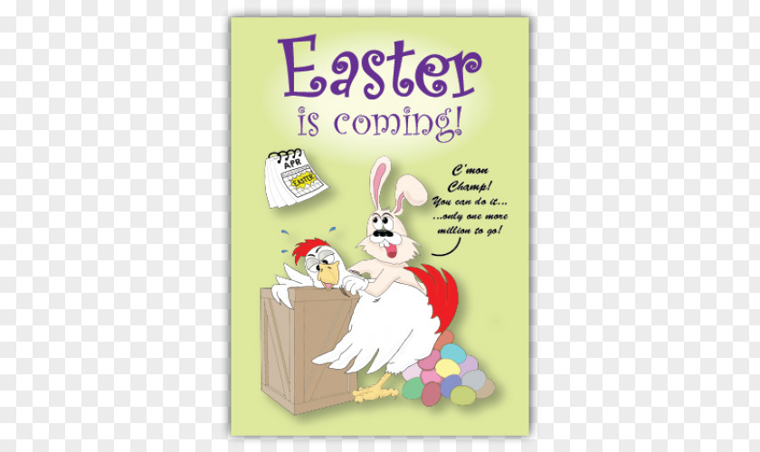 Mother Greeting Card Easter Bunny Egg Hunt & Note Cards PNG
