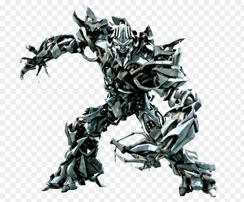 Silver Transformers Megatron Optimus Prime Fallen Decepticon PNG