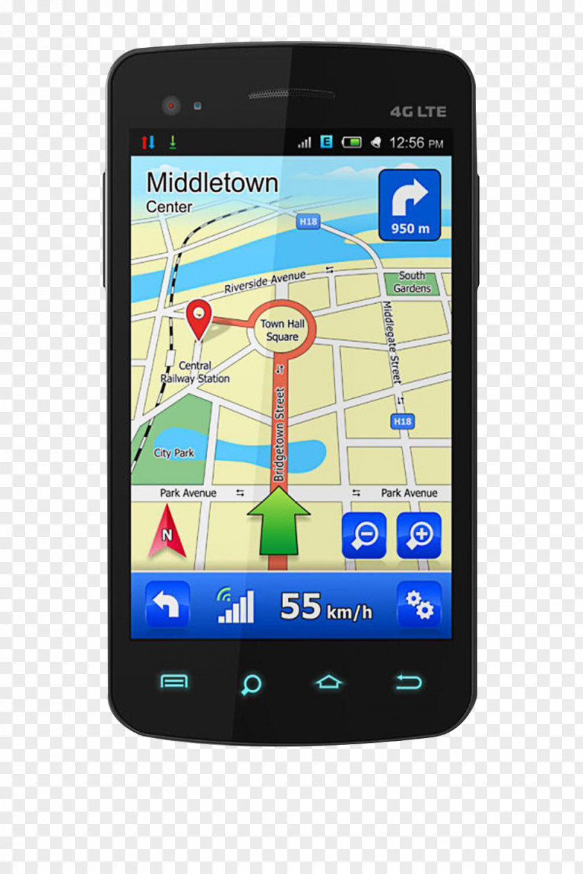 Smartphone IPhone 8 GPS Navigation Device Global Positioning System PNG