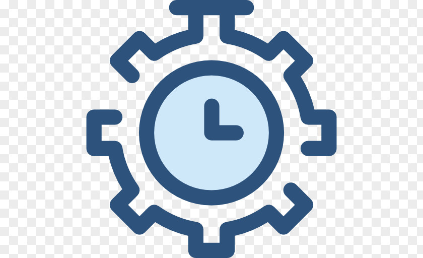 Time Management Icon Design PNG