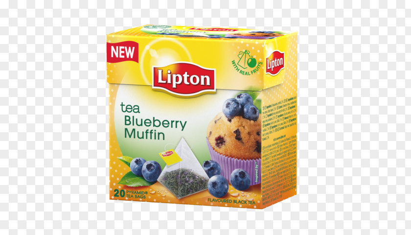Blueberry Tea Muffin Green Cupcake Lipton PNG
