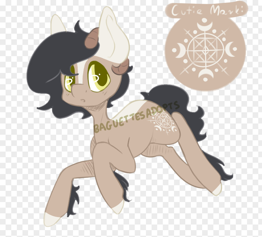 Cat Horse Cartoon Tail PNG