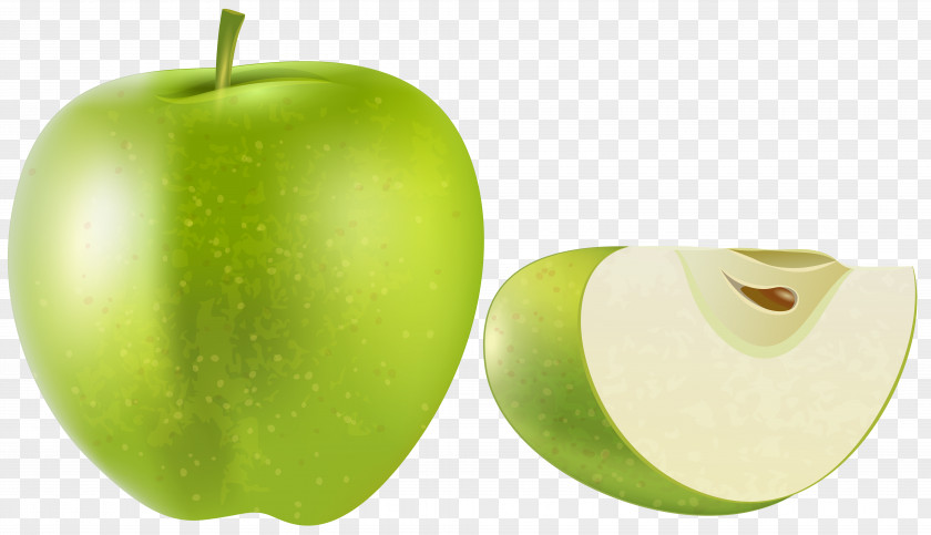 Green Apple Transparent Clip Art Image Granny Smith Fruit PNG