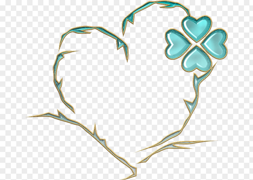 Heart Petal Plant Stem Leaf Clip Art PNG