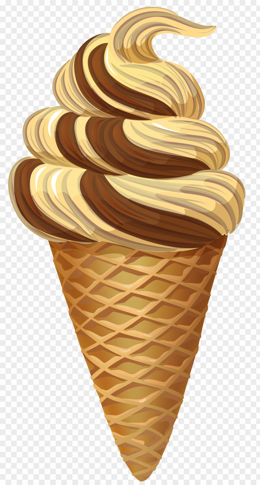 Ice Creams Cream Cones Chocolate Sundae PNG