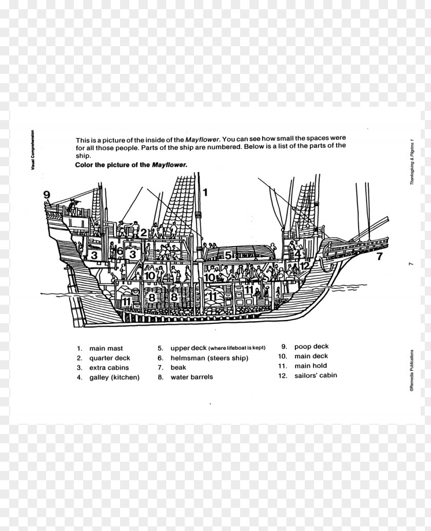 Mayflower Pilgrim Eg Crossword Galleon Ship Of The Line Galiot /m/02csf PNG