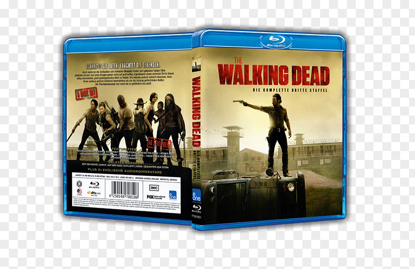 Season 3 DVD Technology Multimedia 0Dvd The Walking Dead PNG