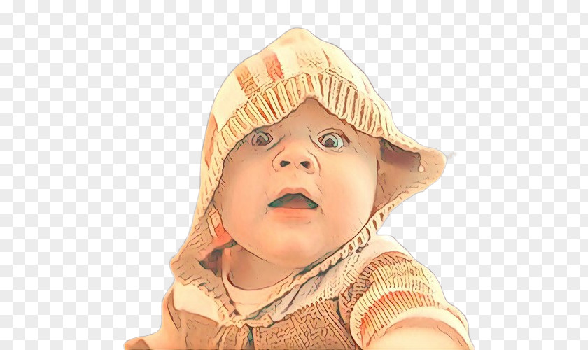 Sun Hat Nose Toddler Infant Cheek PNG