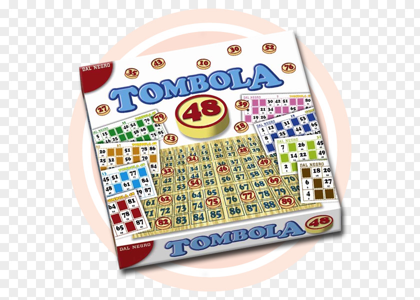 Tambola Board Game Tombola Dal Negro Playing Card PNG