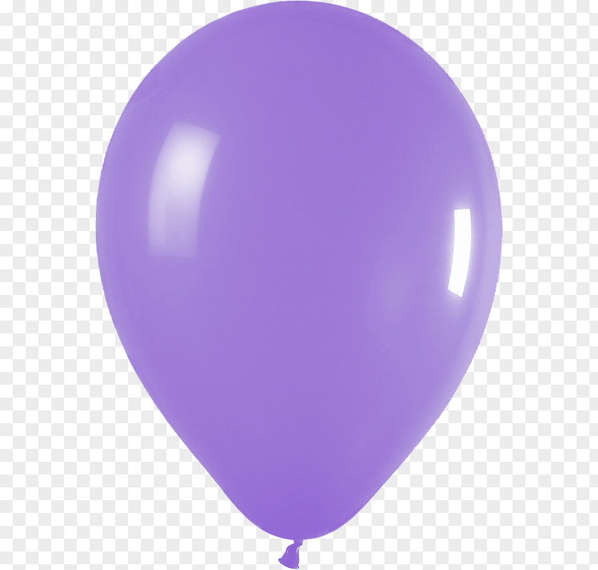 Violet Toy Balloon Lilac Color Party PNG