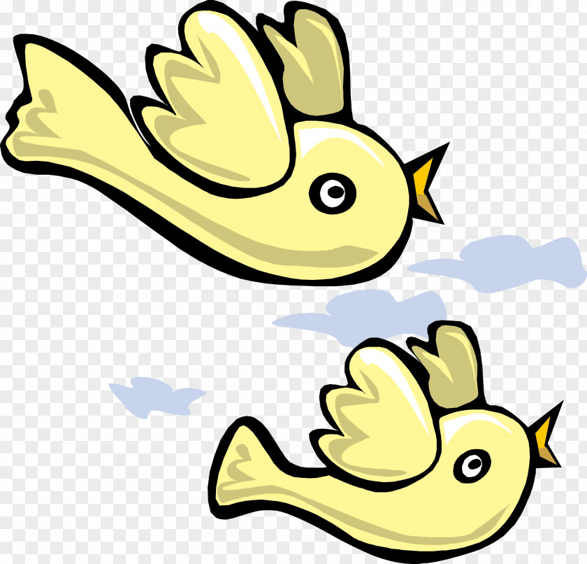 Bird Flying In The Sky Illustration PNG