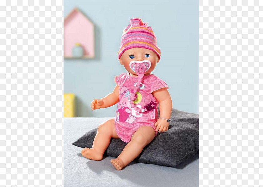 Doll Baby Born Interactive Zapf Creation Child PNG