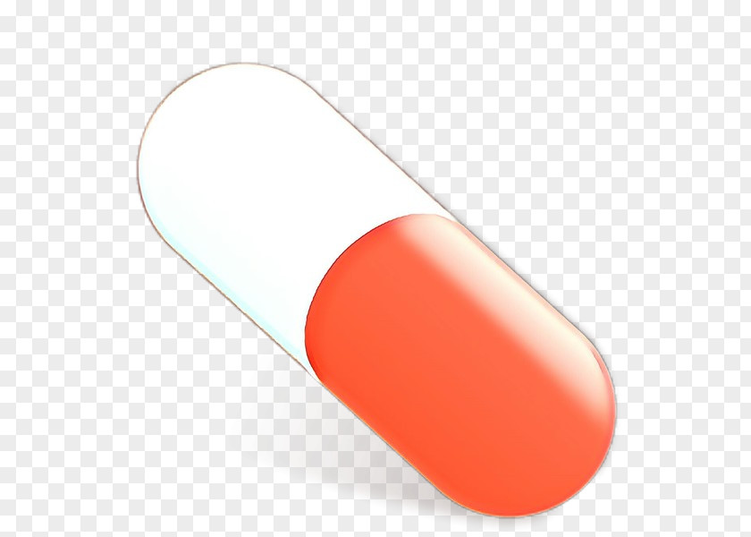 Nail Pill Orange PNG