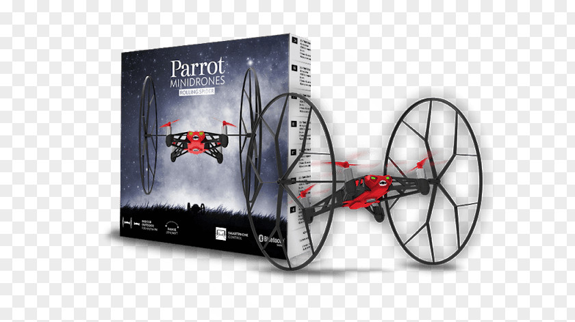 Samsung Virtual Reality Headset Funny Parrot Rolling Spider Bebop Drone 2 MiniDrones AR.Drone PNG