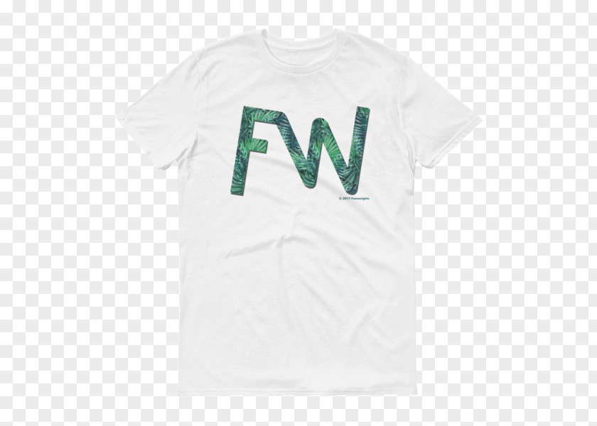 T-shirt Logo Sleeve Green Font PNG
