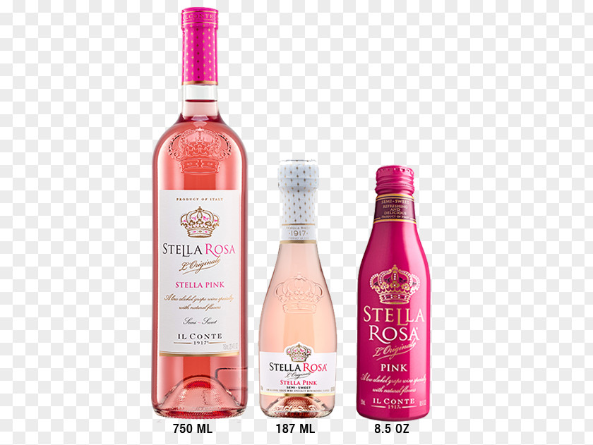 Wine Sparkling Liqueur Rosé Moscato D'Asti PNG
