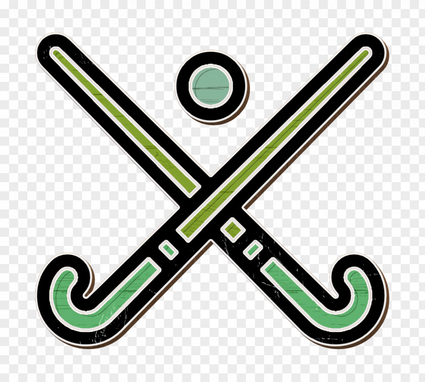 Field Hockey Icon Sports Sport Elements PNG