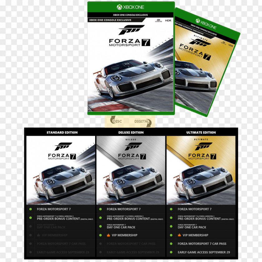 Forza Motorsport 7 Xbox One Racing Video Game Microsoft PNG
