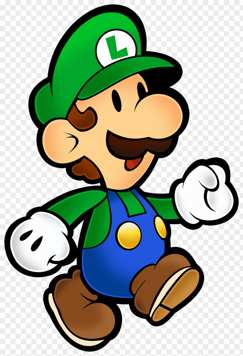 Luigi Mario & Luigi: Superstar Saga Super Bros. Paper PNG