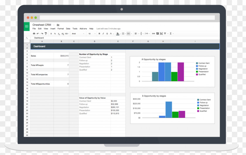 Sales Tracking Computer Program Google Docs Customer Relationship Management Spreadsheet PNG