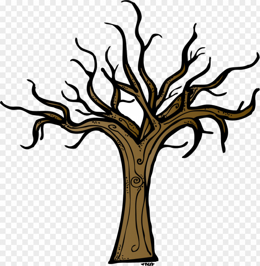 Swirly Branch Cliparts Tree Clip Art PNG