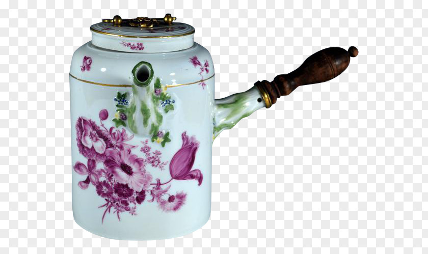 Tea Meissen Porcelain Teapot Coffee PNG