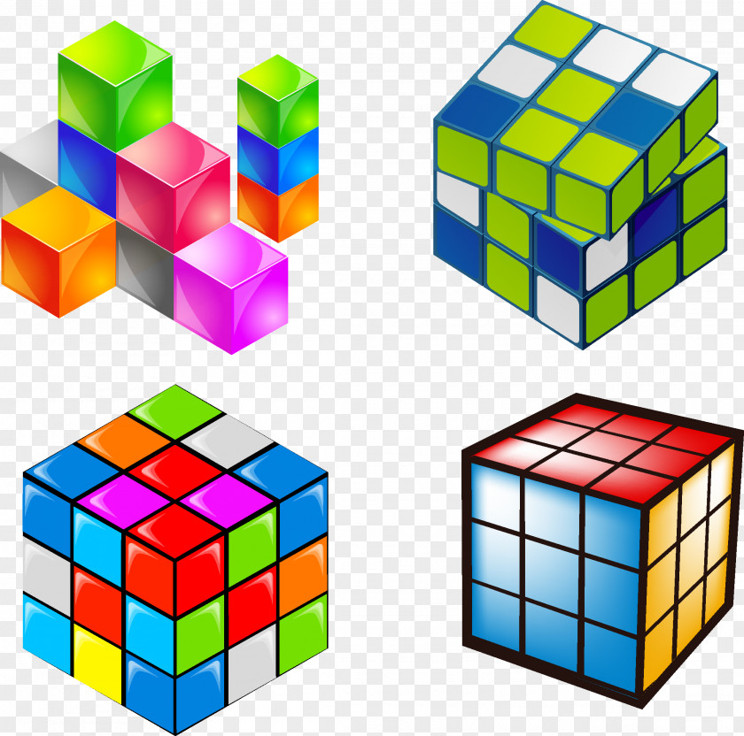 3D Cube Euclidean Vector Three-dimensional Space Download PNG