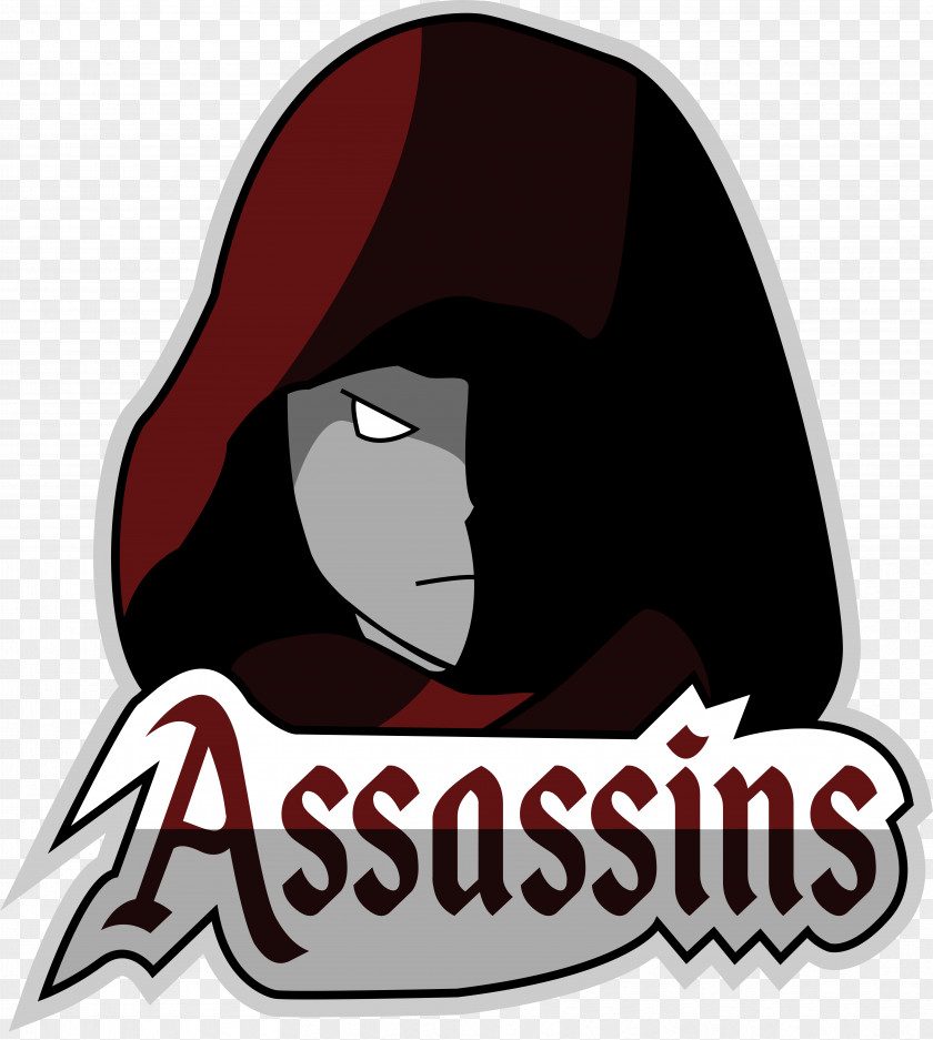 Asasin Banner Logo Illustration Clip Art Font Character PNG