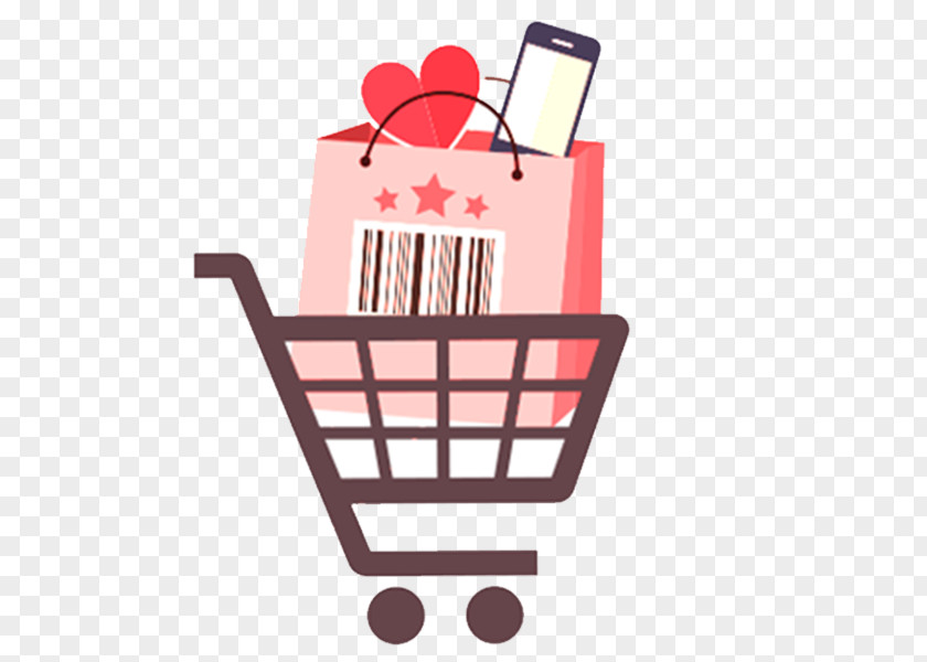 Double Twelve Shopping Cart Vector Material E-commerce Online Icon PNG