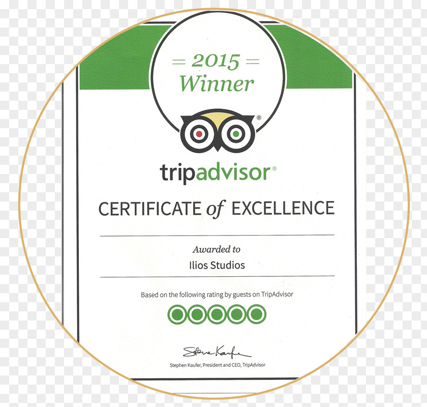 Excellence Certificate TripAdvisor MonarC Hotel **** Travel Restaurant PNG