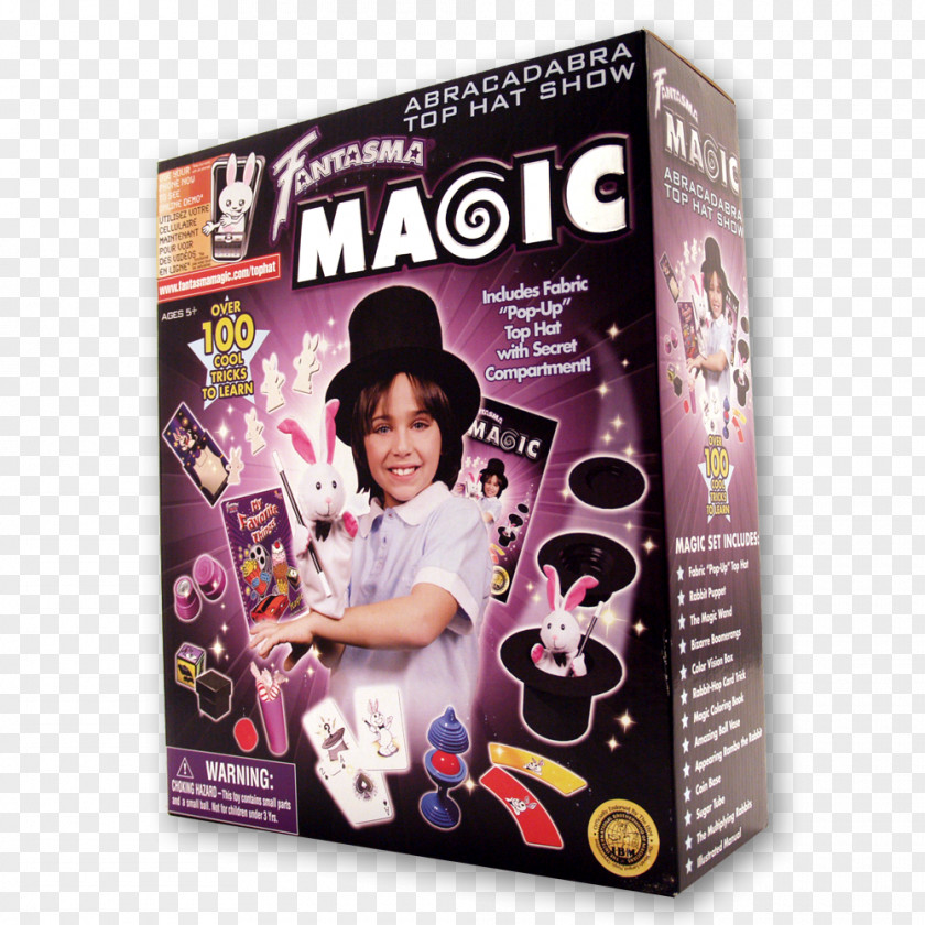 Magic Tricks Top Hat Toy Abracadabra PNG