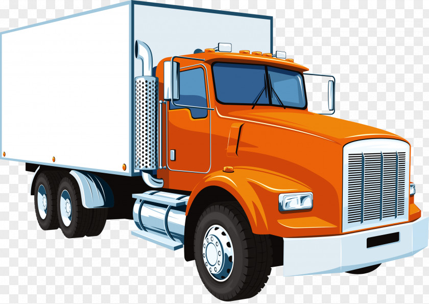 Car Truck Commercial Vehicle Articulated Clip Art PNG