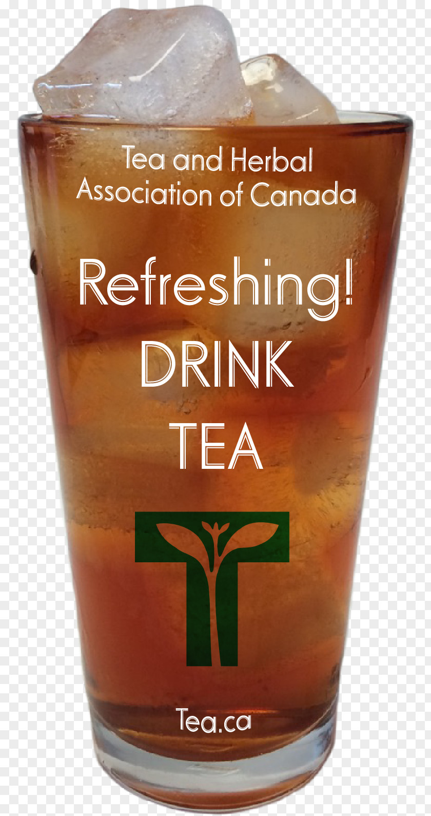 Enough Refreshing Iced Tea Pint Glass Irish Cuisine Cream PNG