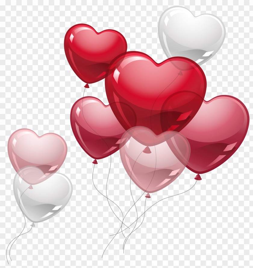 Cute Heart Balloons Clipart Picture Balloon Clip Art PNG