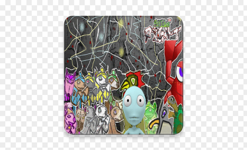 Dog Fighting Art Character Animal Mouse Mats Fiction PNG