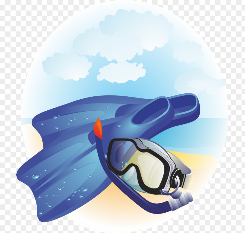 Goggles Animaatio Diving & Snorkeling Masks Glasses PNG