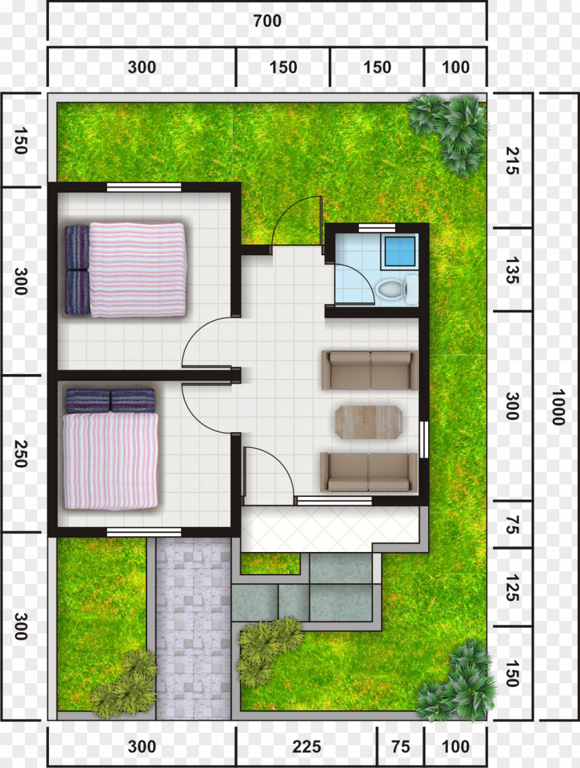 House Floor Plan Urban Design Suburb PNG