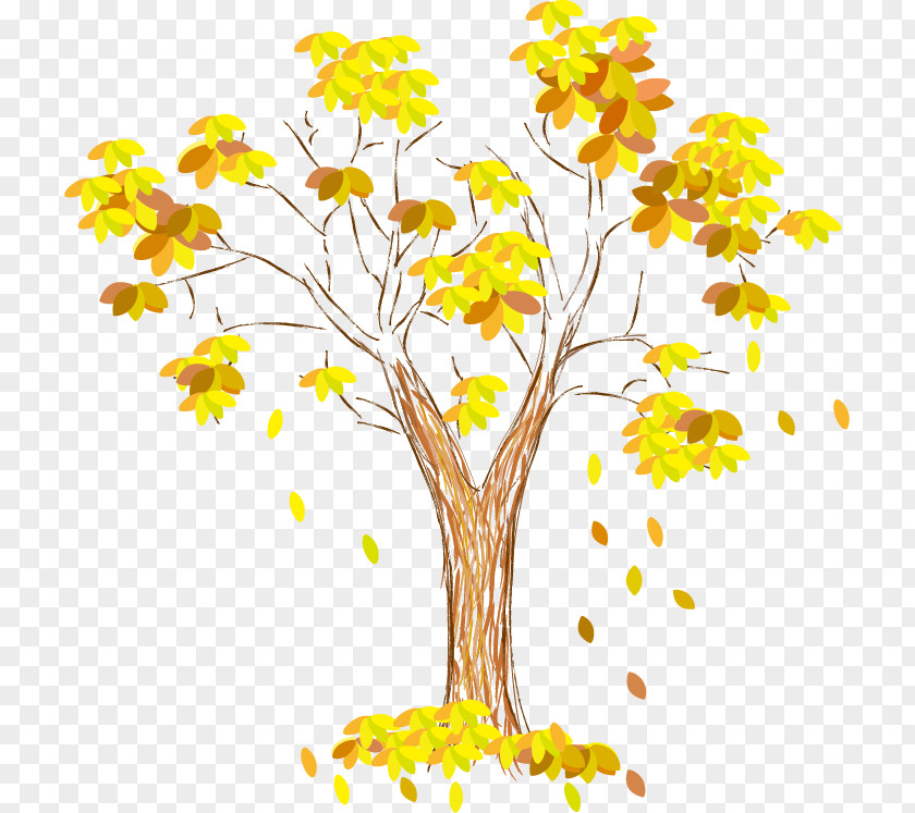 Vector Tree Floral Design Visual Arts Text Leaf Illustration PNG