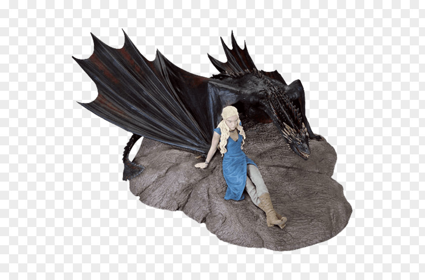 Daenerys Targaryen Drogon Action & Toy Figures Figurine Statue PNG