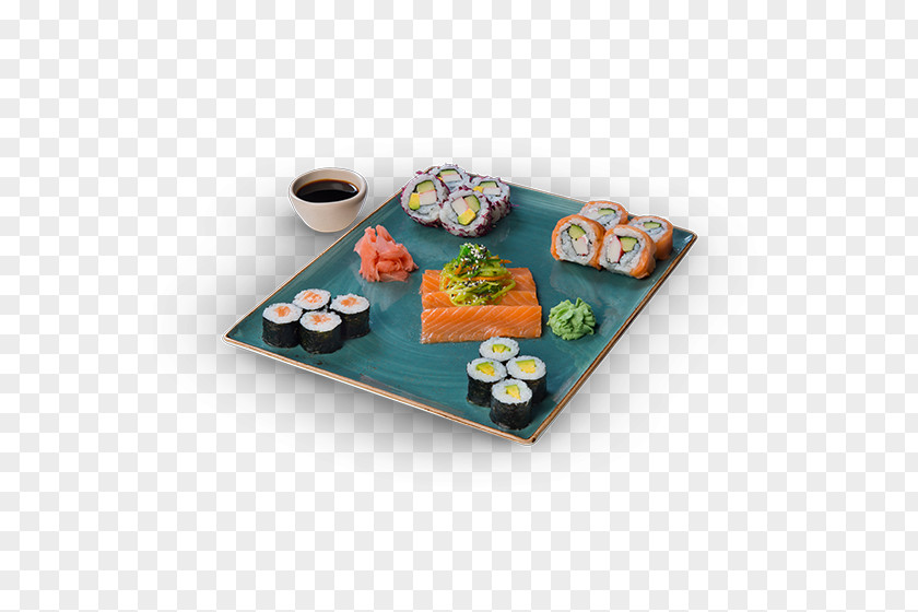 Sushi Dishes Asian Cuisine Japanese Sashimi Tableware PNG