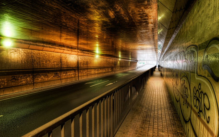 Tunnel Desktop Wallpaper High-definition Video 1080p PNG