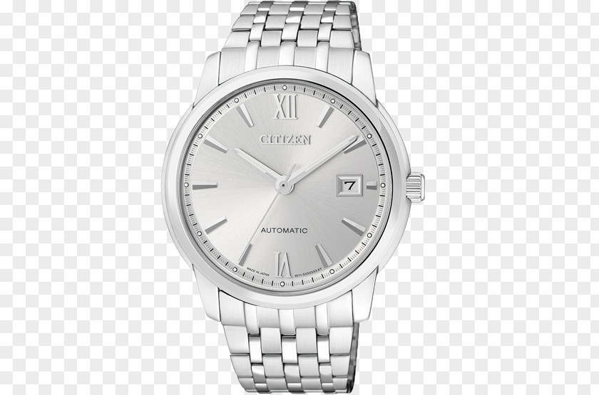 Citizen Watches Silver Mechanical Male Watch Amazon.com Holdings Automatic PNG