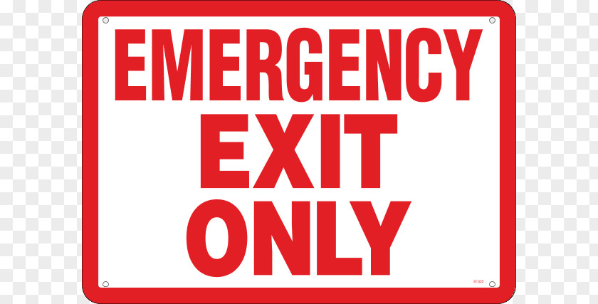 Emergency Exit Signs Sign Door Safety PNG