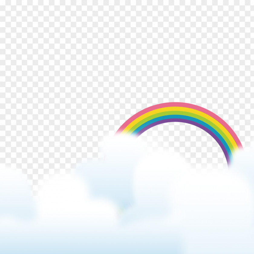 Free Rainbow Pull Baiyun Download Computer File PNG