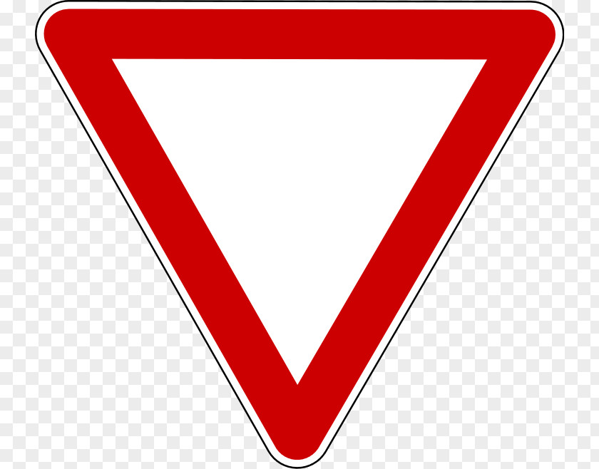 Road Priority Signs To The Right Traffic Sign Yield PNG