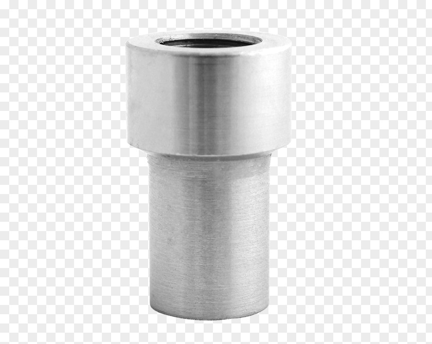 Threaded Rod Steel Cylinder PNG