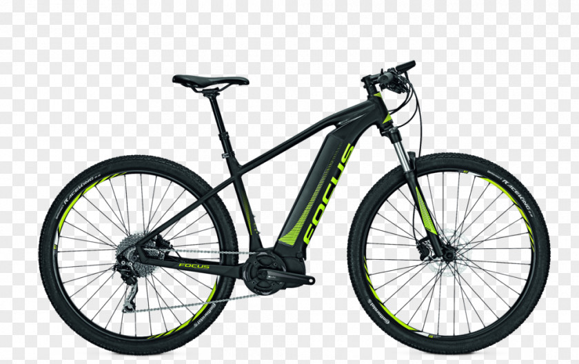 Yellow And Black Flyer Electric Bicycle Mountain Bike Haibike Specialized Stumpjumper PNG